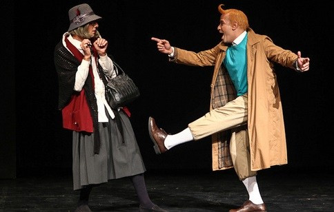 فیلم تئاتر تن تن و راز قصر مونداس اثر اروند دشت آرای