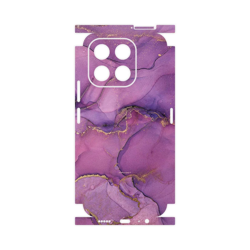 برچسب پوششی ماهوت مدل Purple Marble-FullSkin مناسب برای گوشی موبایل آنر X6c