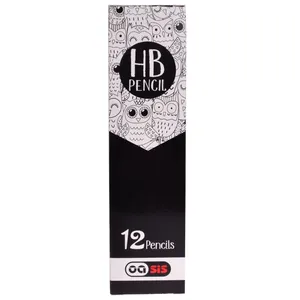 مداد مشکی مدل TR بسته 12 عددی