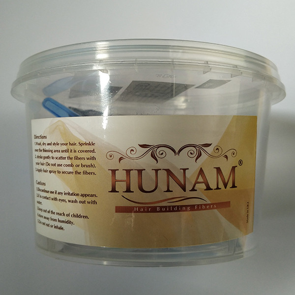 پودر پرپشت کننده مو هونام کد 05-02 وزن 20 گرم رنگ قهوه‌ای تیره و بلوند قهوه ای بسته 2 عددی