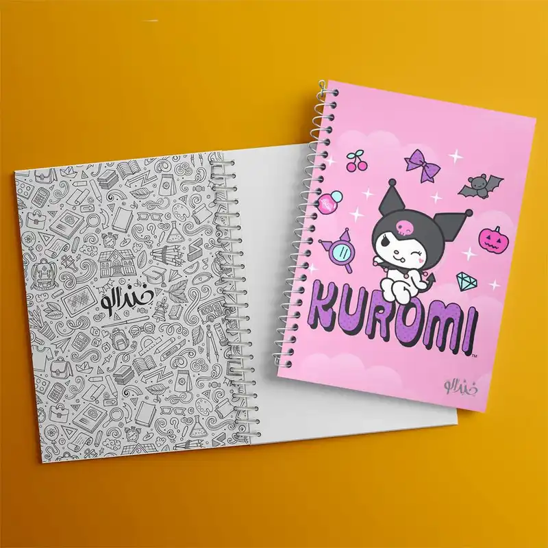 دفتر مشق 50 برگ خندالو مدل کورومی کد 26581