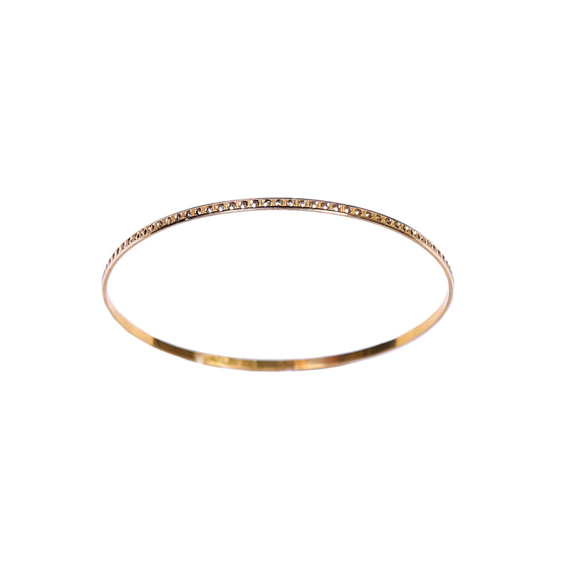 النگو طلا 18 عیار گالری مرجان مدل 0815