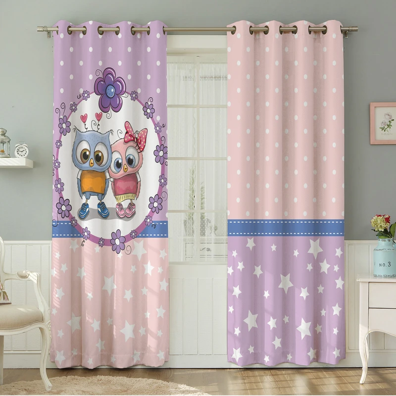 پرده نیروانا طرح کودک   مدل هازان کد 4778 سایز 140×280 سانتی متر