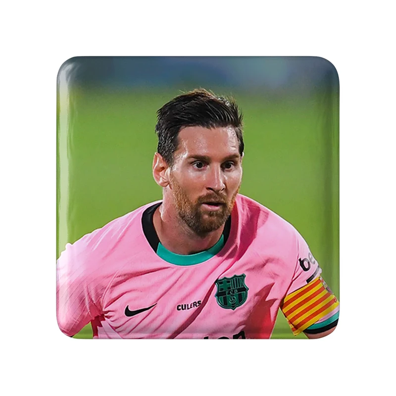 پیکسل خندالو طرح لیونل مسی مدل مربعی کد 36453