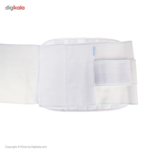 عکس شماره 11 : کمربند طبی پاک سمن مدل with polyethylene soft bar سایز xxxl