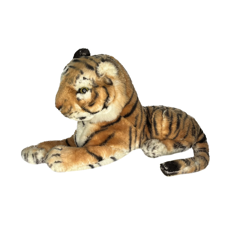 عروسک طرح ببر بنگال مدل Laying Tiger کد SZ10/1034 طول 33 سانتی‌متر