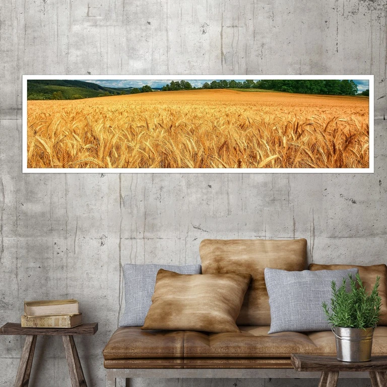 تابلو بکلیت طرح مزرعه و گندمزار مدل W-7601