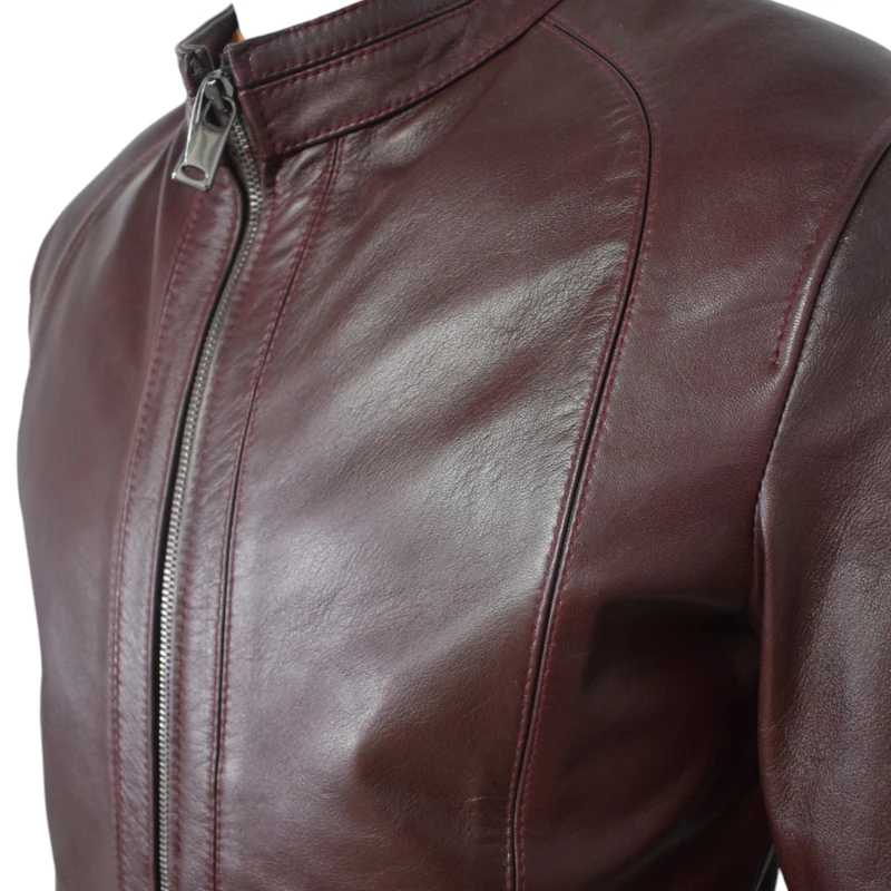 عکس شماره 75 : کت چرم مردانه چرمیران مدل شانون