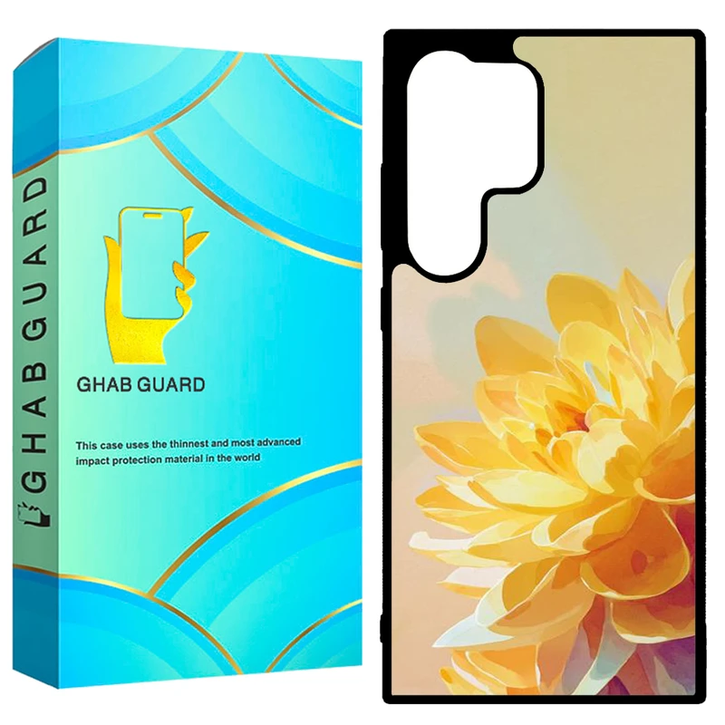 کاور قاب گارد طرح گل مدل GCHPS23U مناسب برای گوشی موبایل سامسونگ Galaxy S23 Ultra 5G  