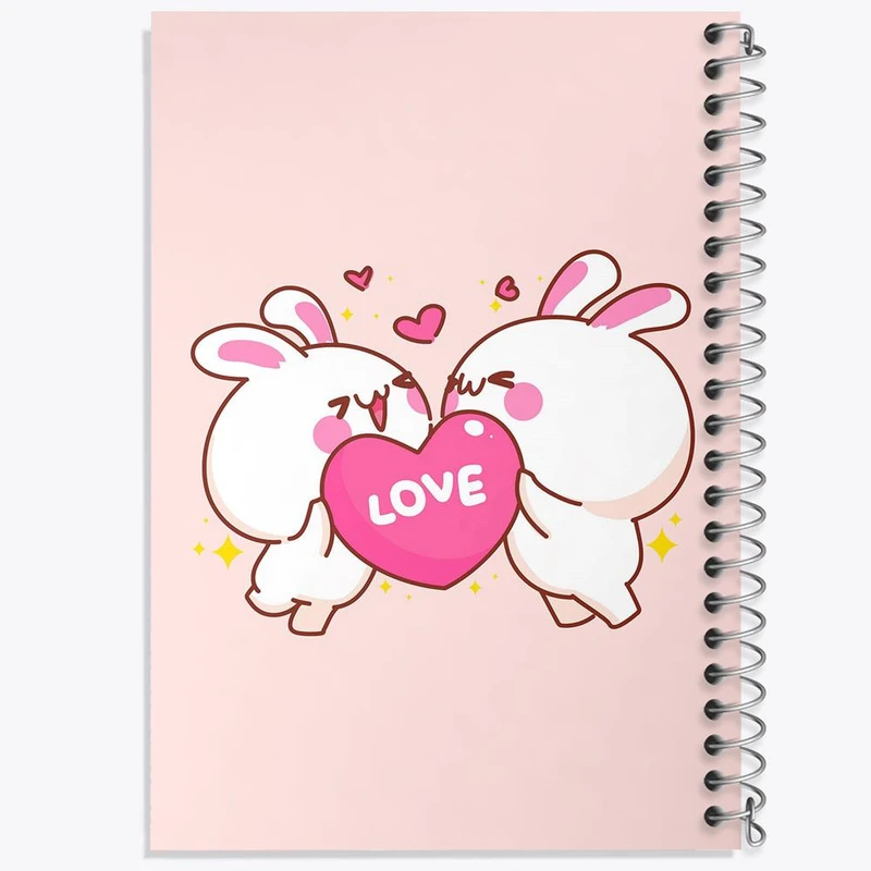 دفتر مشق 100 برگ خندالو طرح خرگوش بامزه کد 29202