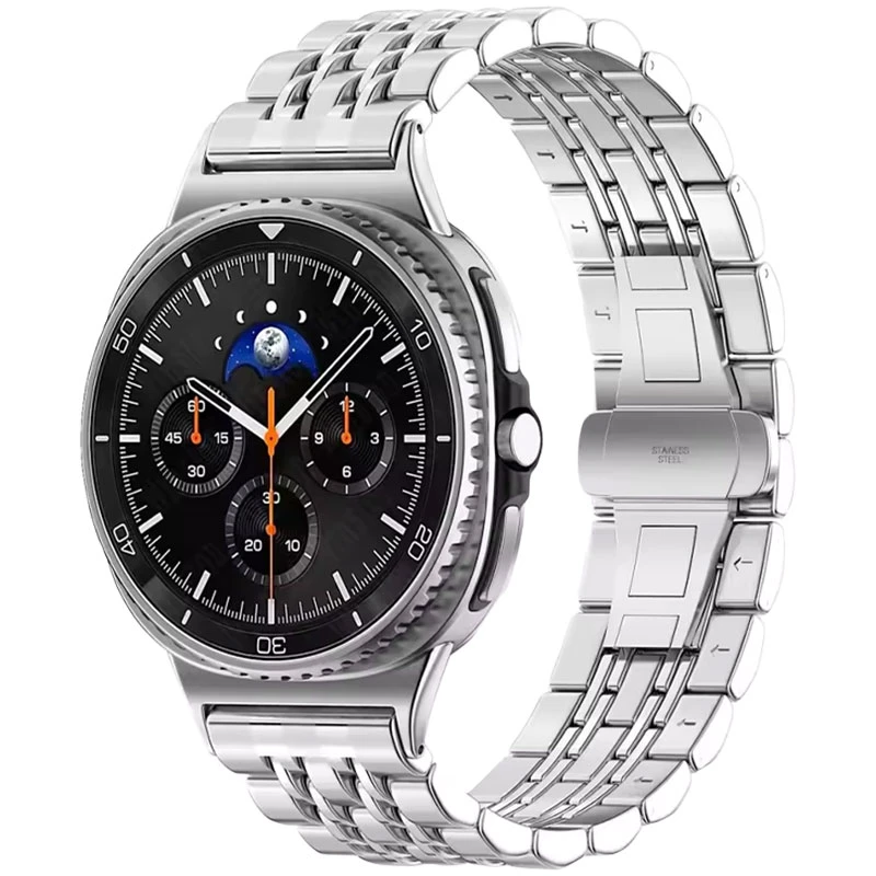 بند مسیر مدل 7Bead Strap مناسب برای ساعت هوشمند سامسونگ Galaxy Watch 8 40mm / 8 44mm / 8 Classic 46mm