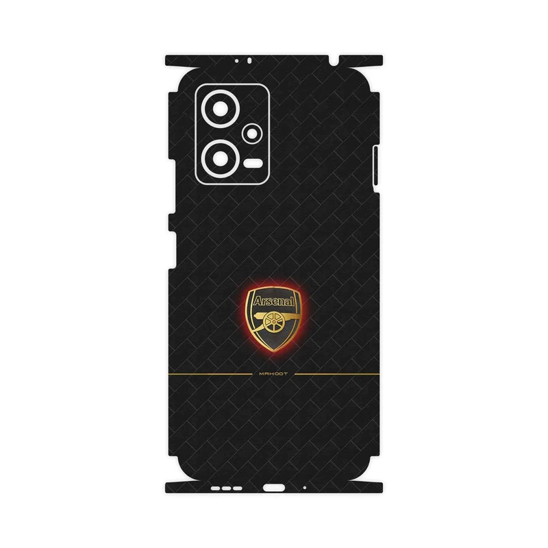 برچسب پوششی ماهوت مدل Arsenal-FullSkin مناسب برای گوشی موبایل شیائومی Redmi Note 12 5G