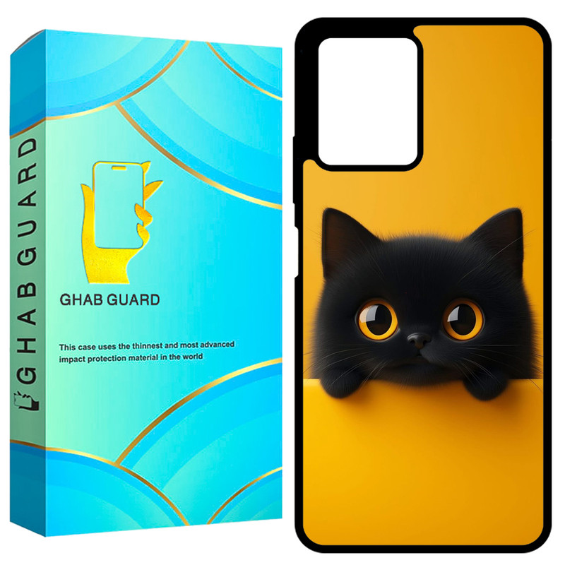 کاور قاب گارد طرح گربه مدل GCHPRN12PP مناسب برای گوشی موبایل شیائومی Redmi Note 12 Pro Plus