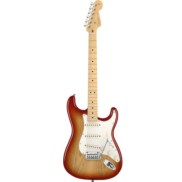 گیتار الکتریک فندر مدل American Standard Stratocaster Maple Fingerboard Sienna Sunburst سایز 4/4