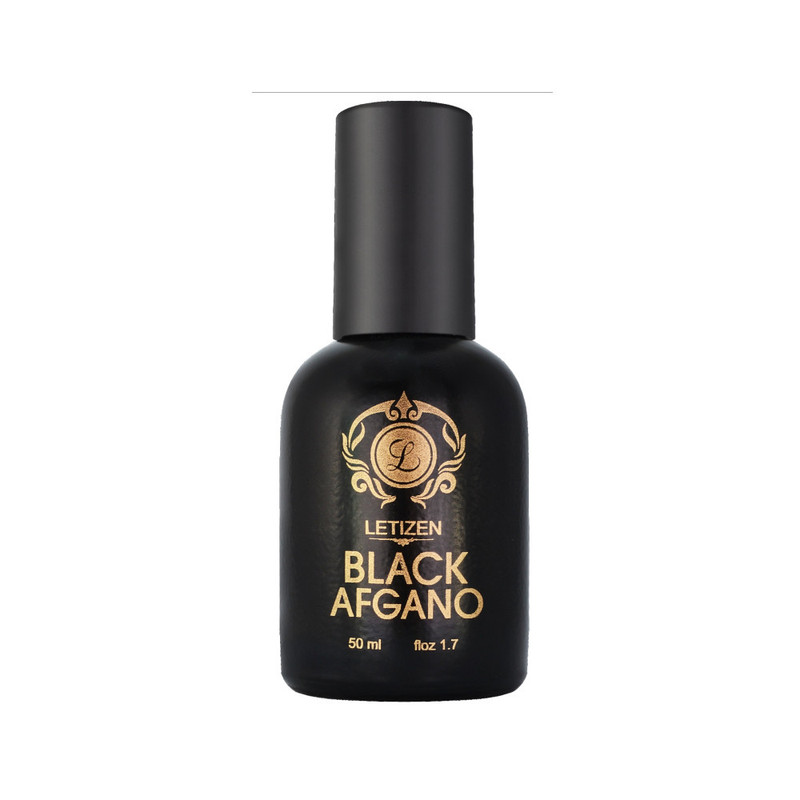 عطر جیبی مردانه لتیزن مدل Black Afgano حجم 50 میلی لیتر