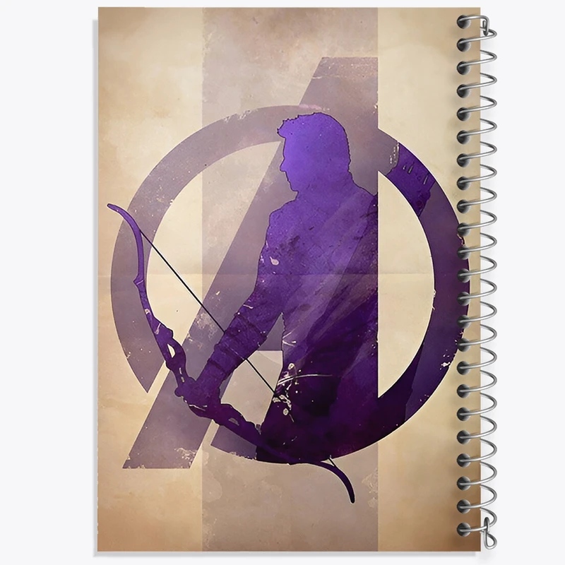 دفتر لیست خرید 50 برگ خندالو طرح کلینت بارتون مارول (Marvel) کد F7464