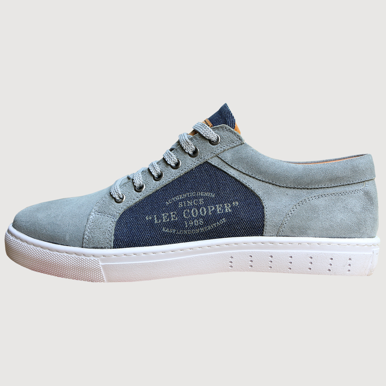 کفش روزمره مردانه لی کوپر مدل Heritage-Gry Suede