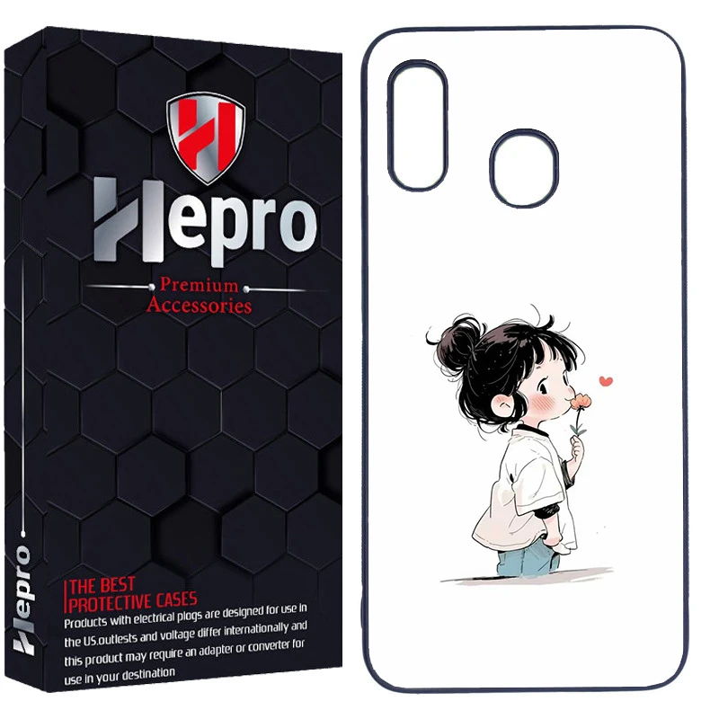 کاور هپرو طرح دخترانه کد Dimo-889 مناسب برای گوشی موبایل سامسونگ Galaxy A20/A30