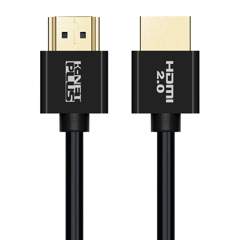 کابل HDMI SUPPER SLIM کی نت پلاس مدل KP-HC176 به طول 1.8 متر