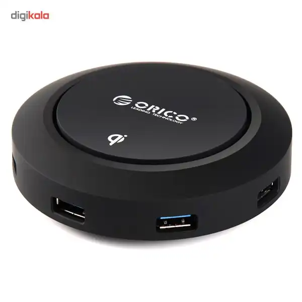 هاب USB3.0 و شارژر بیسیم 4 پورت اوریکو مدل HCP-5US