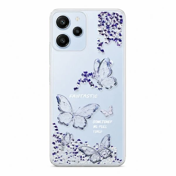 کاور کد 01 طرح پروانه آکواریومی مناسب برای گوشی موبایل شیائومی Redmi13 4G