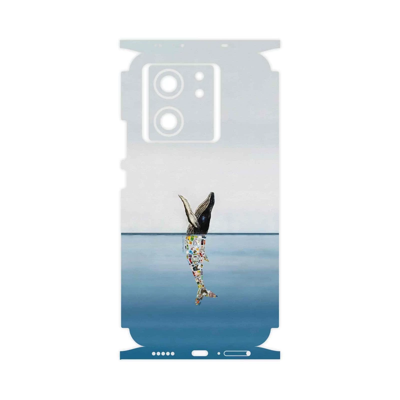برچسب پوششی ماهوت مدل Collage of Sea Trash-FullSkin مناسب برای گوشی موبایل شیائومی 13T Pro