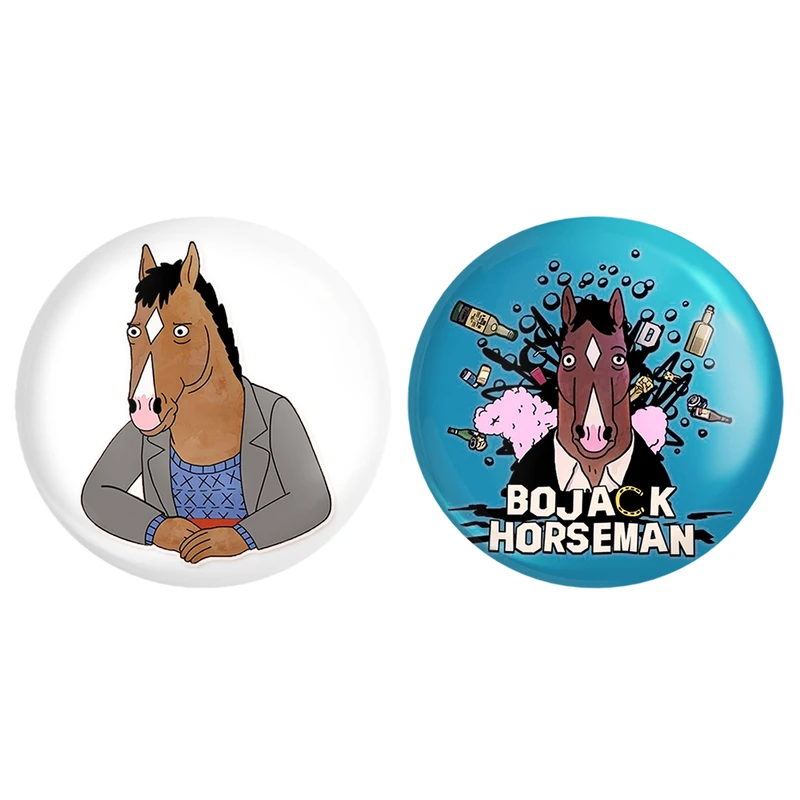 مگنت خندالو مدل Bojack Horseman کد 11391138 مجموعه 2 عددی