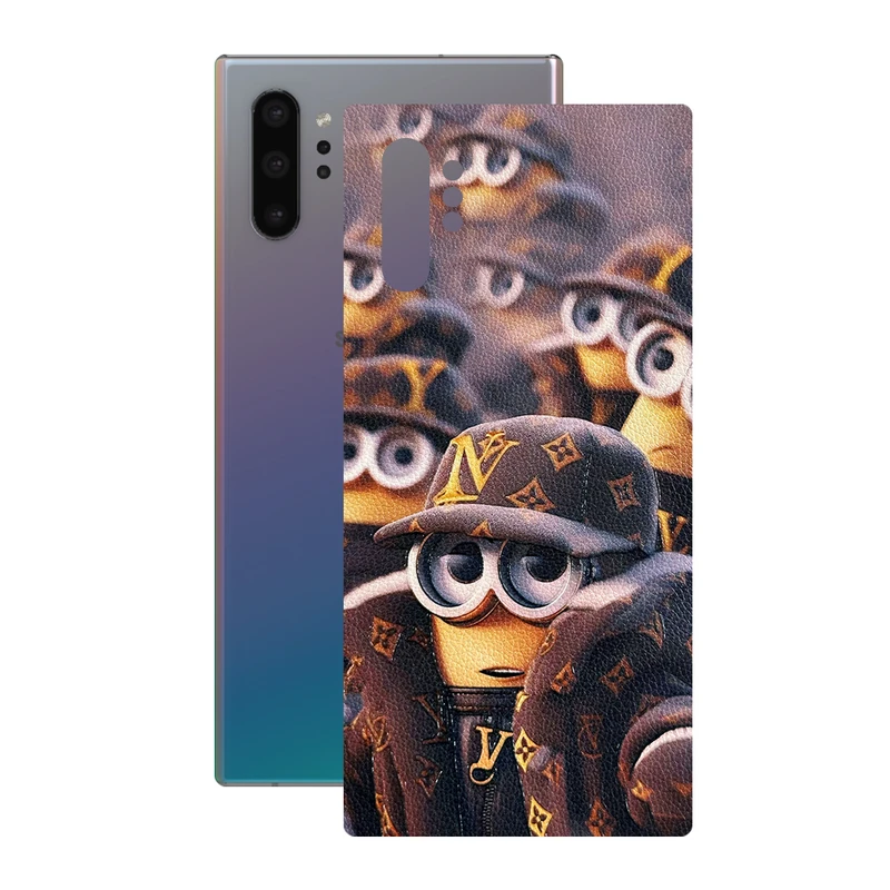 برچسب پوششی ریمکس مدل Leth طرح مینیون مناسب برای گوشی موبایل سامسونگ Galaxy Note 10 Plus