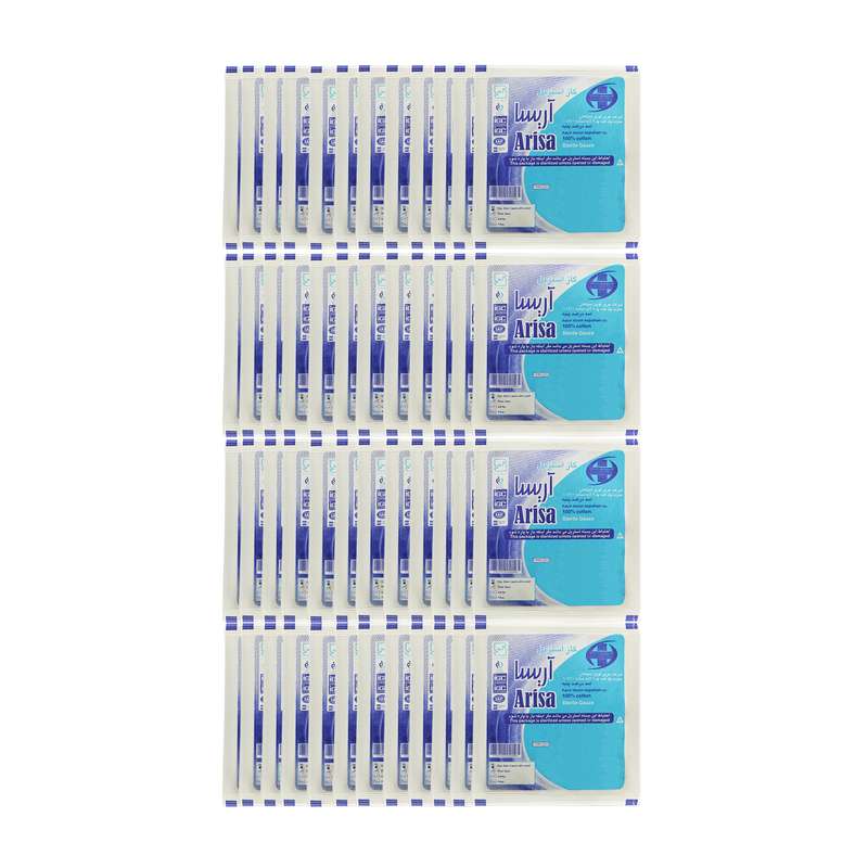 گاز استریل آریسا مدل 048 مجموعه 48 عددی