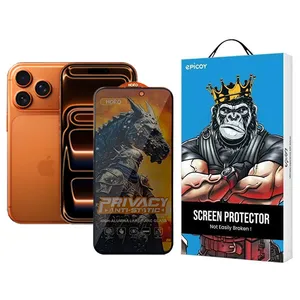  Epicoy Knight Privacy Glass Screen Protector For Apple iPhone 17 Pro Max