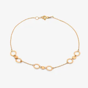 پابند طلا 18 عیار زنانه میو گلد مدل DG-AK102