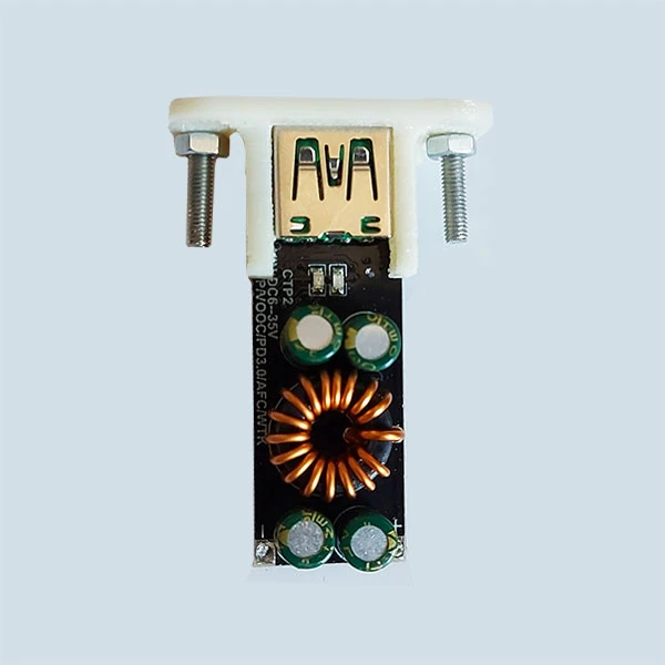 عکس شماره 4 : ماژول سوپر فست شارژ usb type-c مدل qc4.0 به همراه قاب اختصاصی