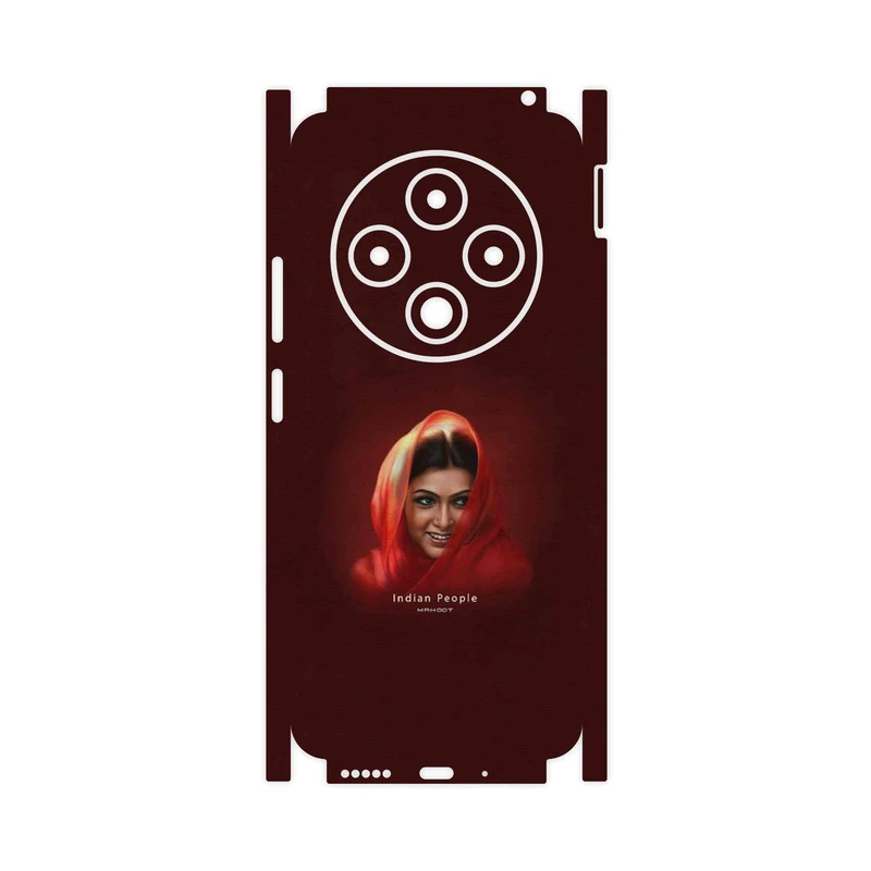 برچسب پوششی ماهوت مدل Portrait of an Indian Woman-FullSkin مناسب برای گوشی موبایل شیائومی Redmi 14C