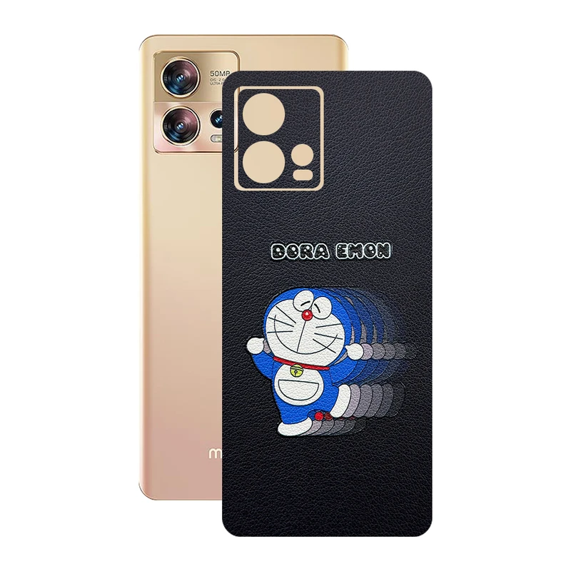 برچسب پوششی ریمکس مدل Leth طرح دورایمون مناسب برای گوشی موبایل موتورولا Edge 30 Fusion