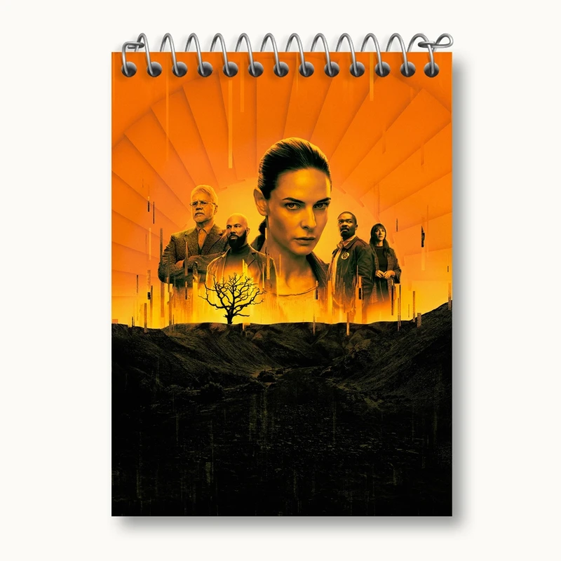 دفتر یادداشت 50 برگ خندالو مدل سریال سیلو Silo کد 29973