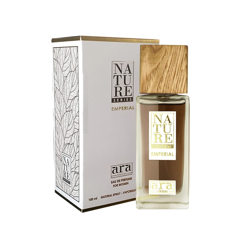 ادوپرفیوم زنانه پرفیوم آرا مدل NATURE IMPERIAL با رایحه گرم حجم 100 میلی‌لیتر