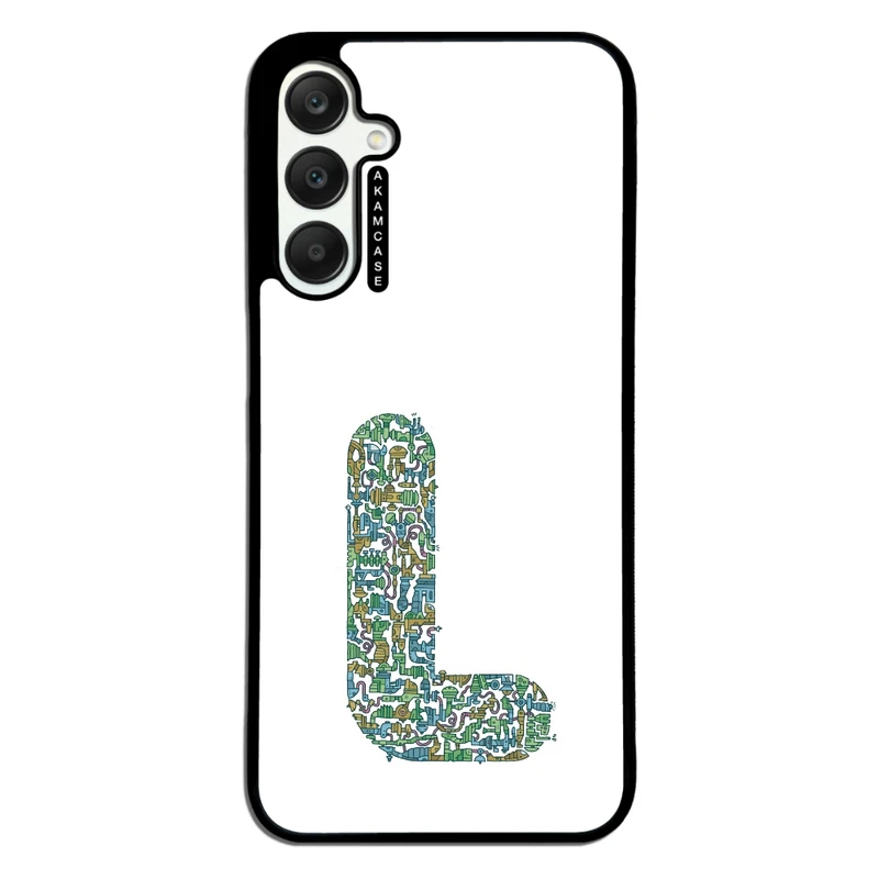 کاور آکام مدل AMC-WSGA25-ALPHADOODLEBET-12 مناسب برای گوشی موبایل سامسونگ Galaxy A25