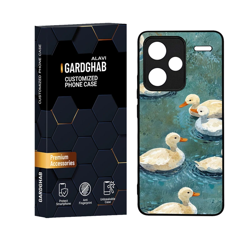 کاور گارد قاب علوی مدل دور ژله ای مناسب برای گوشی موبایل شیائومی Redmi Note 13 Pro Plus 5G