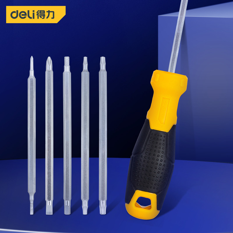 پیچ گوشتی دلی مدل DL260007 بسته 7 عددی