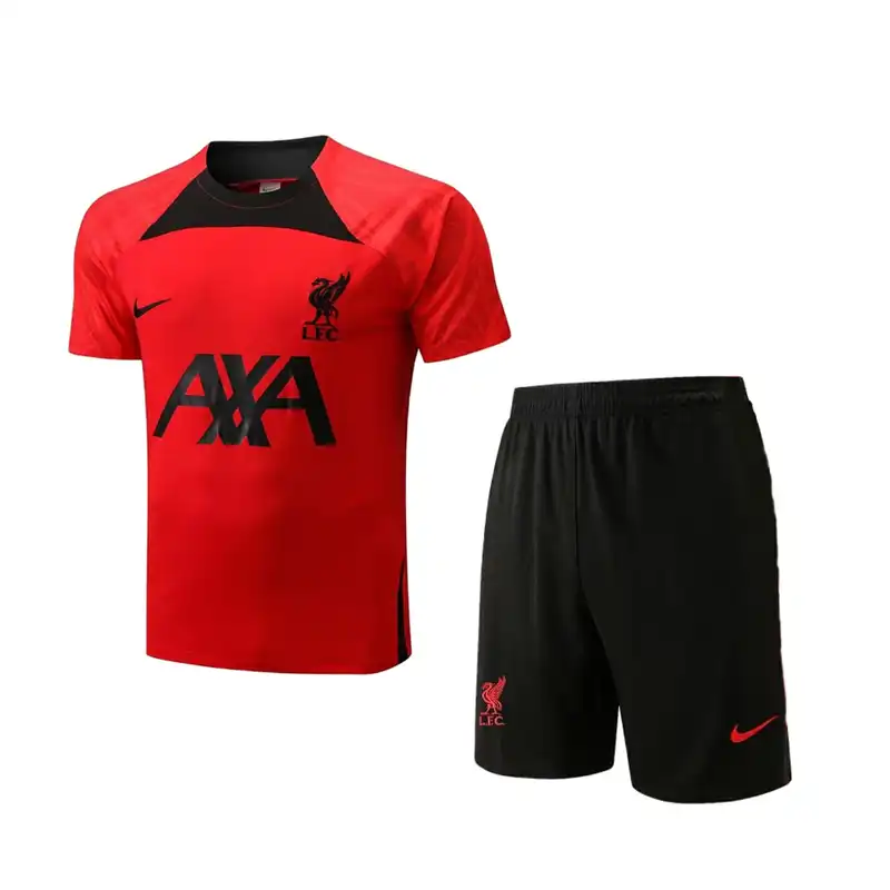 ست تیشرت و شلورک ورزشی مردانه مدل لیورپول کد Training