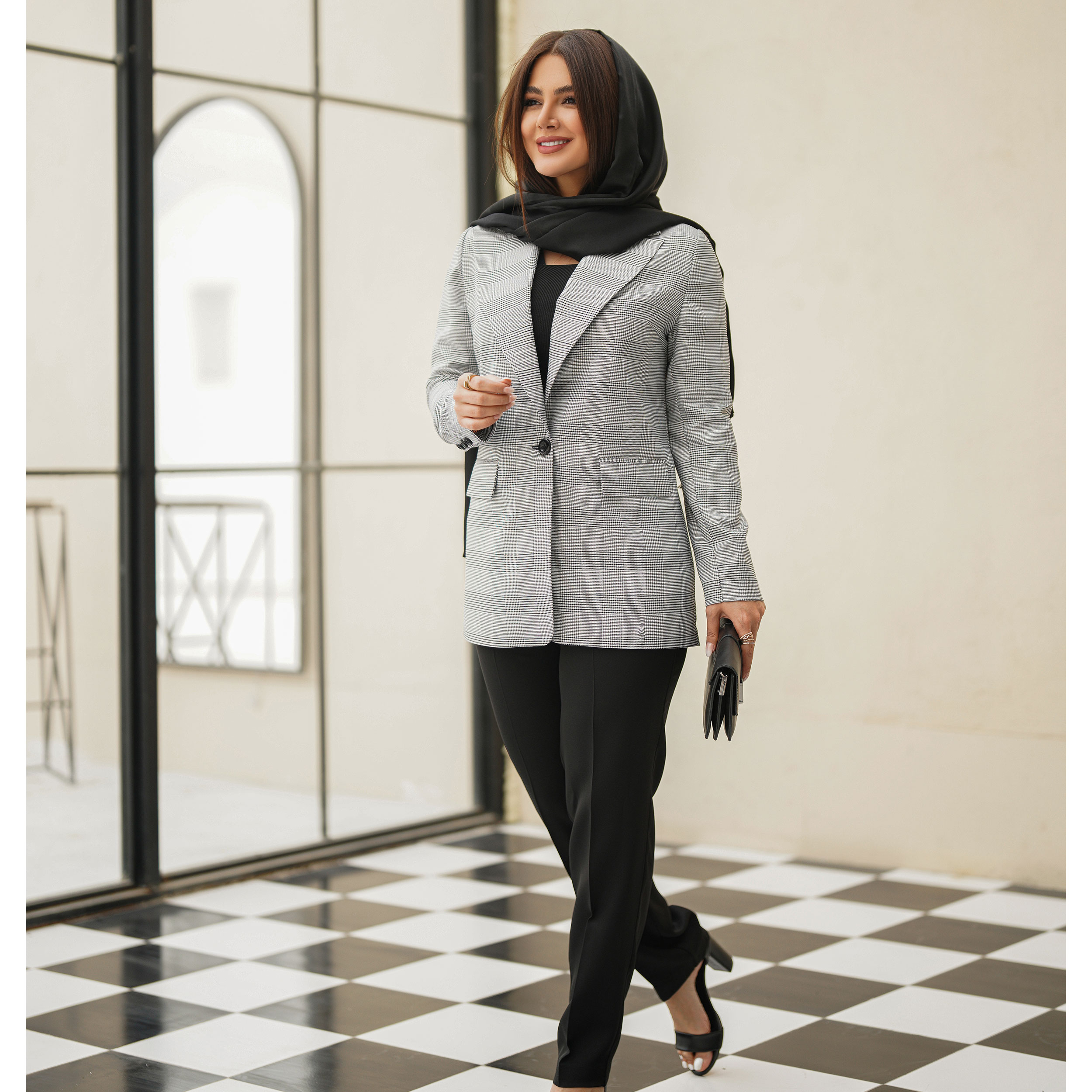 ست کت و شلوار زنانه السانا مدل یکتا کد 140003