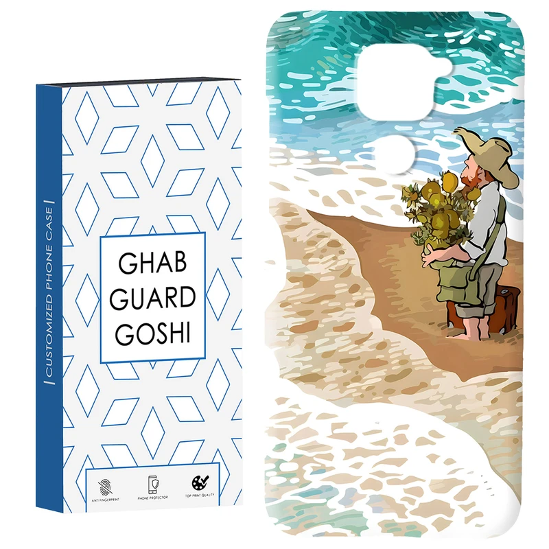 کاور قاب گارد گوشی طرح مردانه کد Dimo-055 مناسب برای گوشی موبایل شیائومی Redmi Note 9 4G