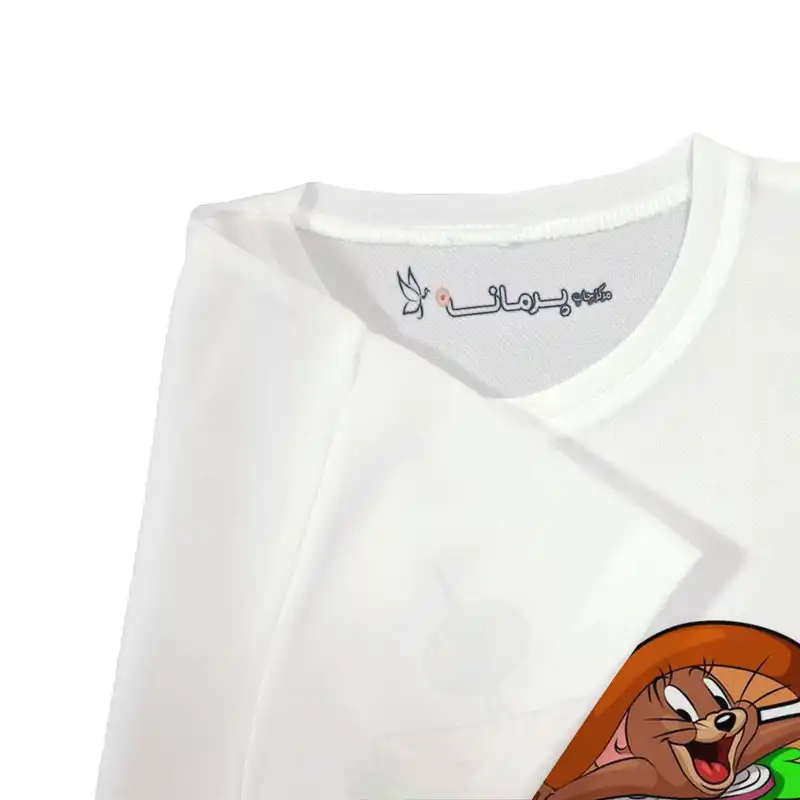 تی شرت بچه گانه پرمانه طرح تام و جری کد pmt.370