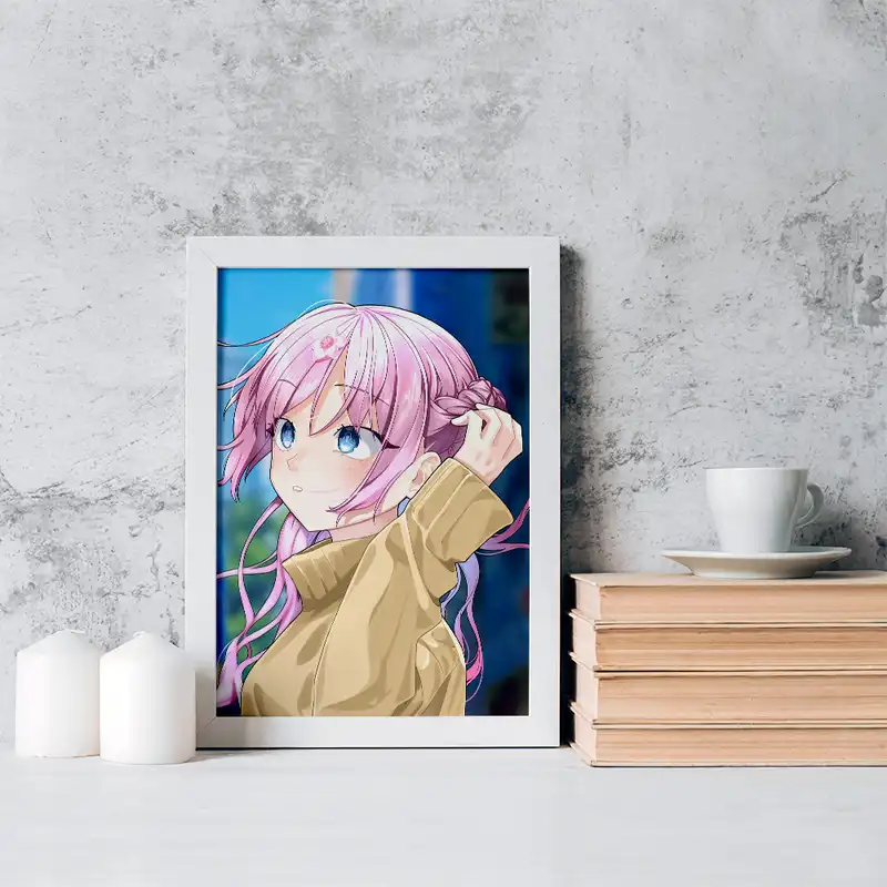 تابلو خندالو مدل شیکیموری سان انیمه شیکیموری کد 15896