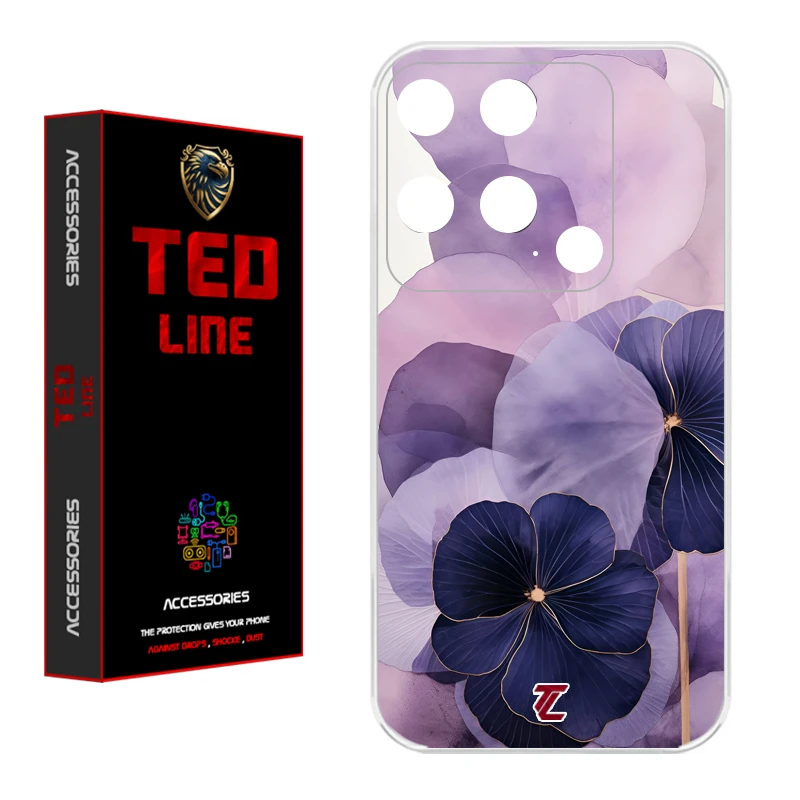 کاور تدلاین طرح گل کد 1159 مناسب برای گوشی موبایل شیائومی Redmi 10C / Poco C40
