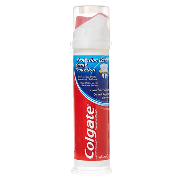 خمیر دندان کلگیت مدل PROTECTION CARIES حجم 100 میلی لیتر