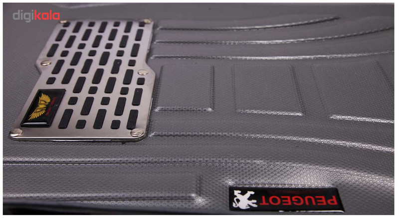 کفپوش سه بعدی خودرو ماهوت مدل اکو مناسب برای 206-207