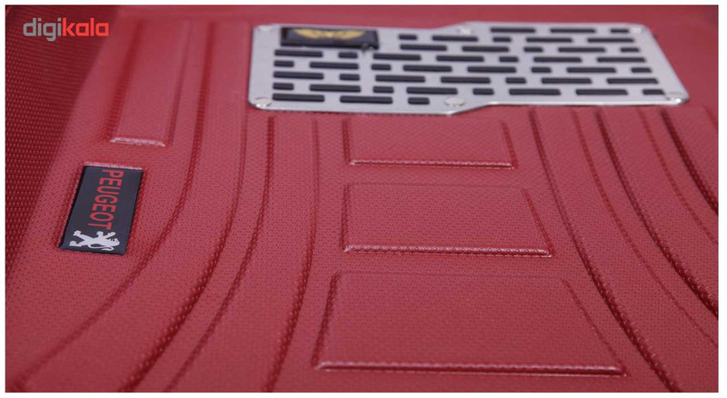 کفپوش سه بعدی خودرو ماهوت مدل اکو مناسب برای 206-207