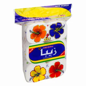 دستمال توالت زیبا مدل Zp6 بسته 6 عددی