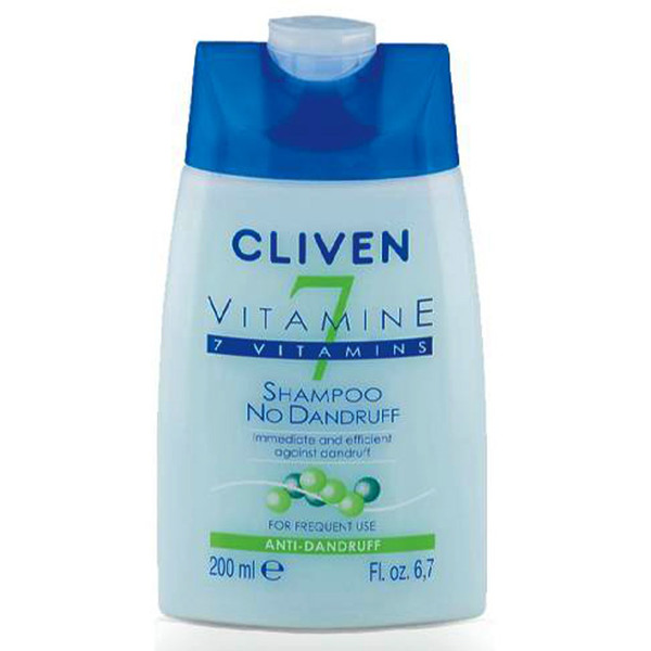 شامپو ضد شوره قوی کلیون مدل 7 Plus Vitamine حجم 200 میلی لیتر